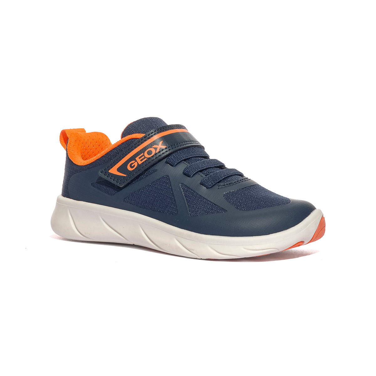 GEOX J66PDD NAVY/ORANGE C0659 Sneakers Bambino 