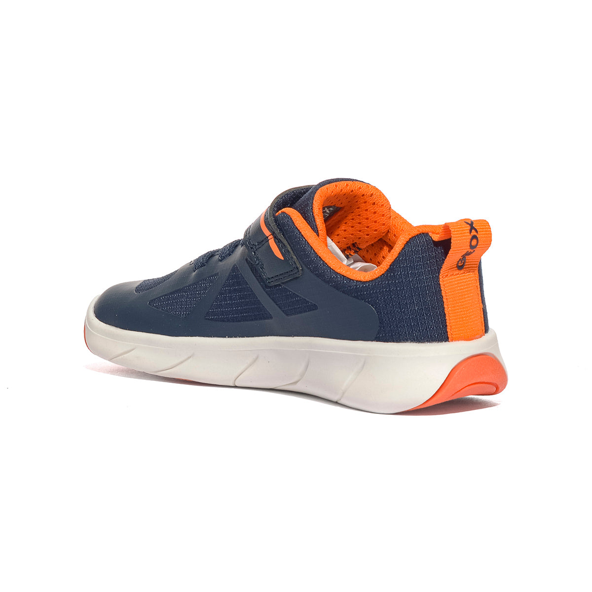 GEOX J66PDD NAVY/ORANGE C0659 Sneakers Bambino 