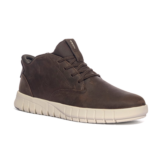 GEOX U56MAB COFFEE C6009 Stivaletti Uomo 