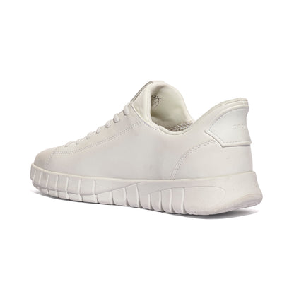 GEOX U65MAA WHITE C1000 Sneakers Uomo 