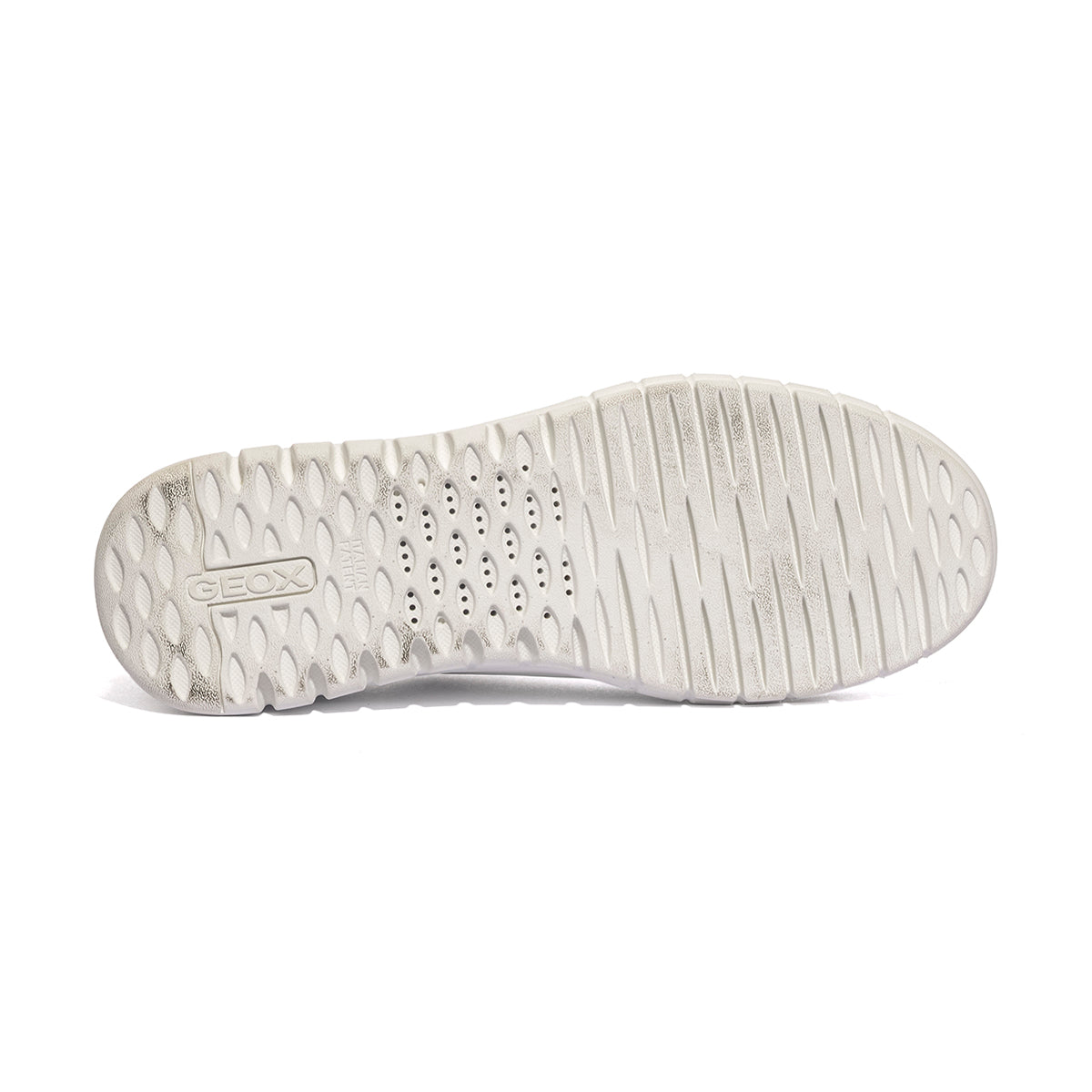 GEOX U65MAA WHITE C1000 Sneakers Uomo 
