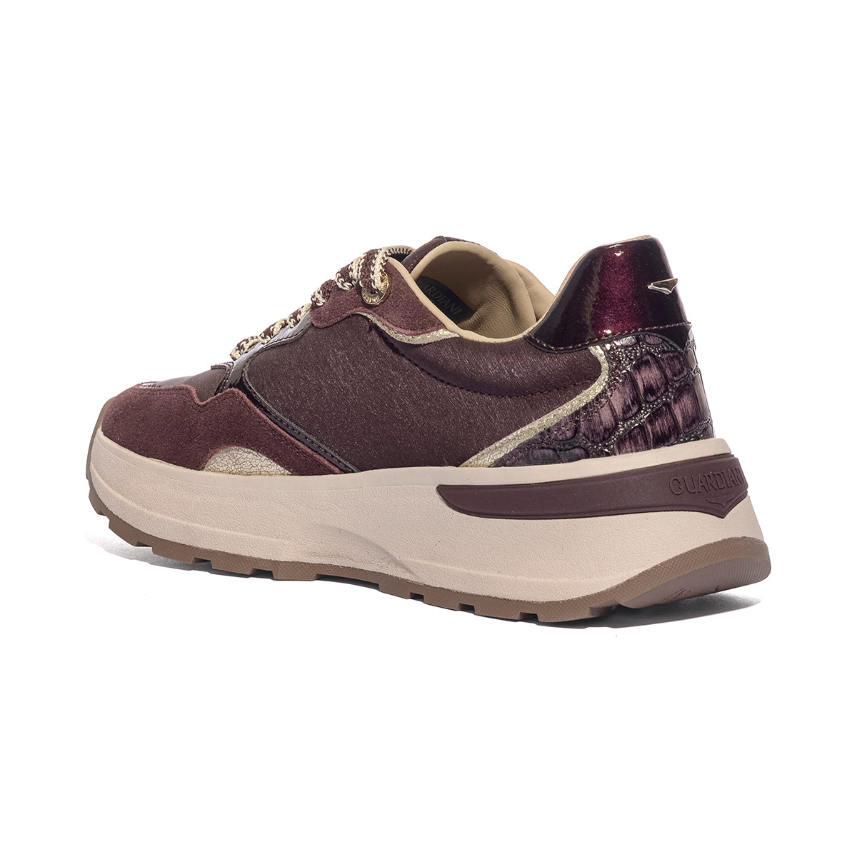 GUARDIANI GL62500A BURGUNDY Sneakers Donna 