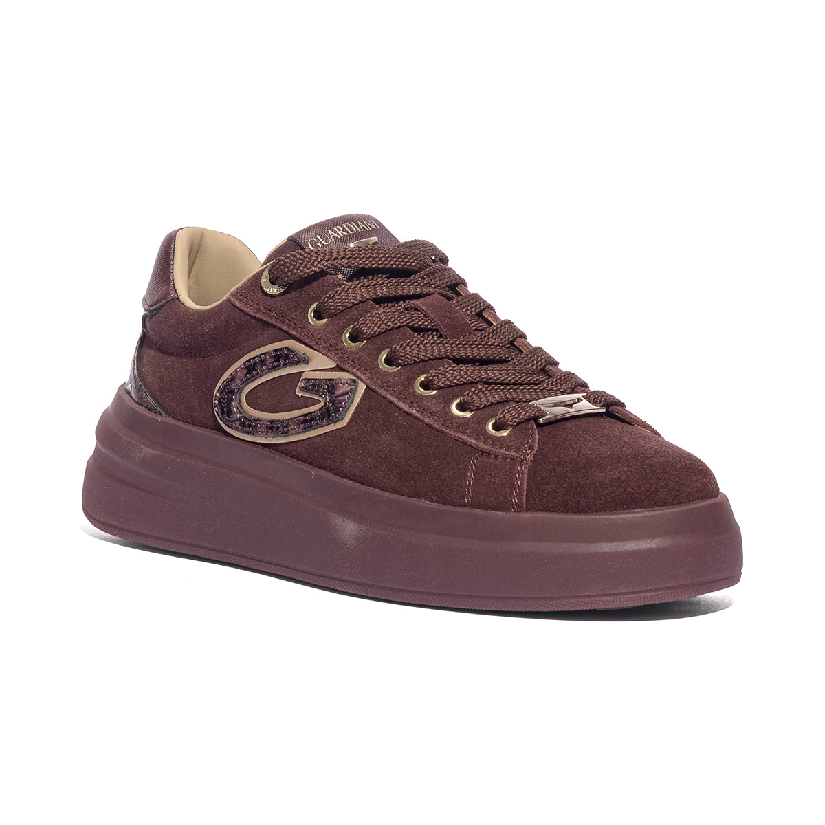 GUARDIANI GL62514A BURGUNDY Sneakers Donna 