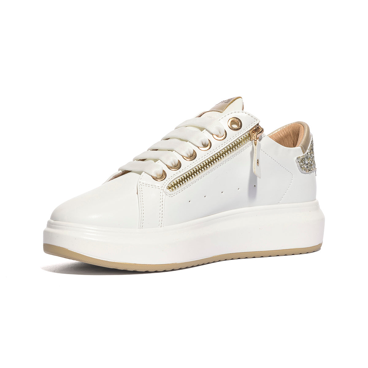 KEYS K11200 WHITE Sneakers Donna 