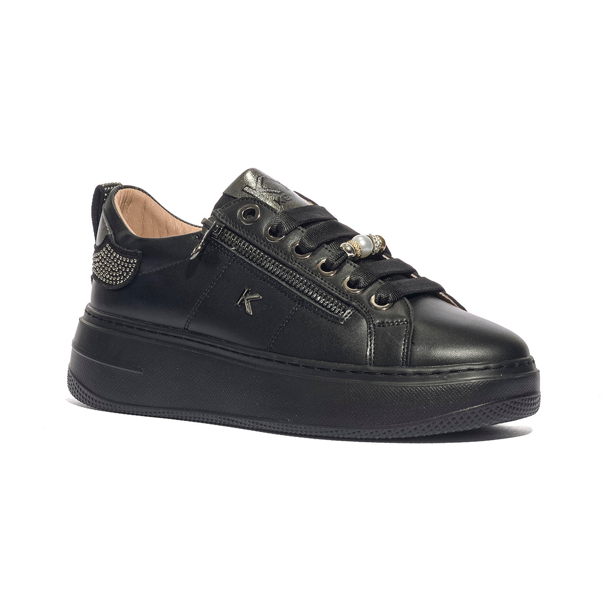 KEYS K11212 BLACK Sneakers Donna 
