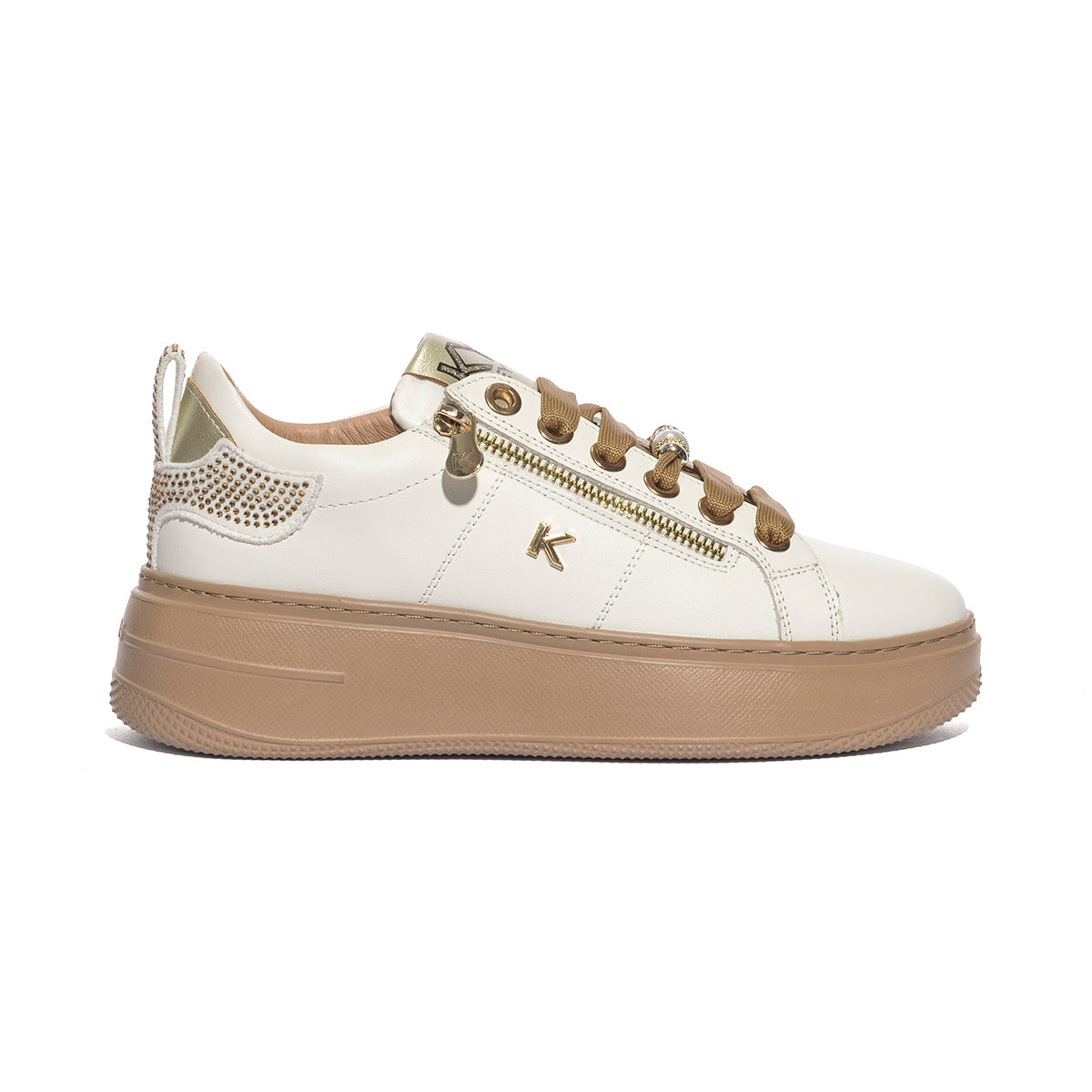 KEYS K11212 WHITE Sneakers Donna 