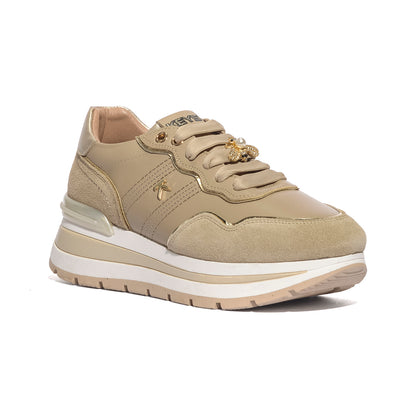 KEYS K13402 BEIGE Sneakers Donna 