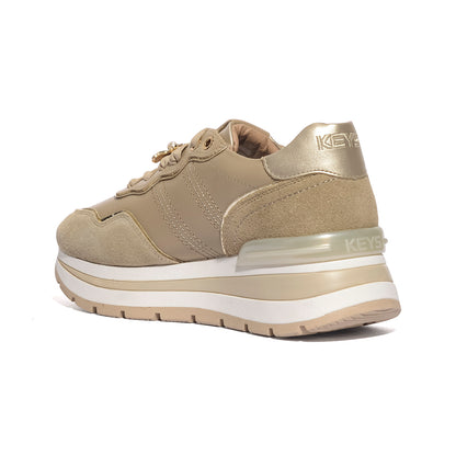 KEYS K13402 BEIGE Sneakers Donna 