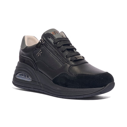 KEYS K13610 BLACK Sneakers Donna 