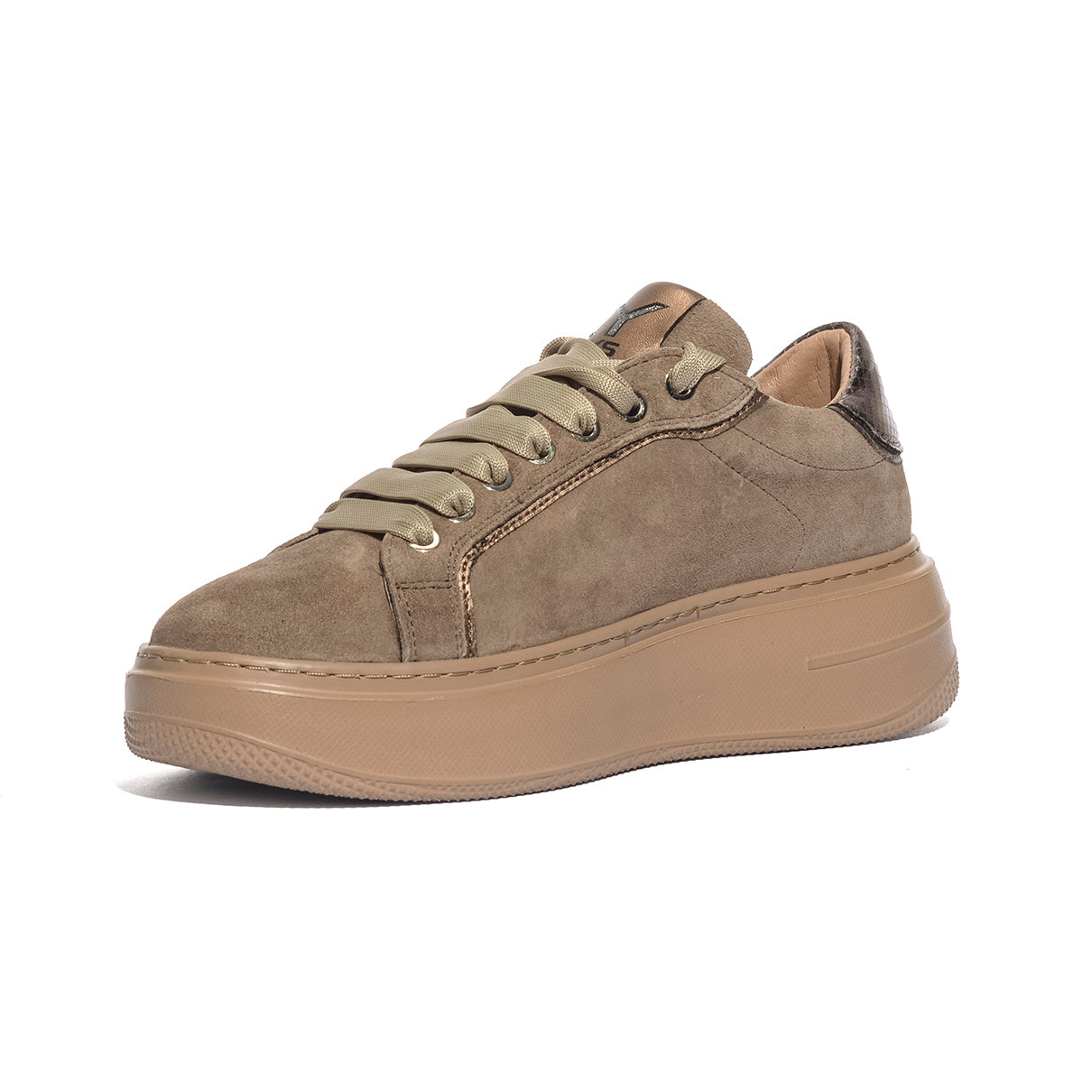 KEYS K9883 BROWN Sneakers Donna 