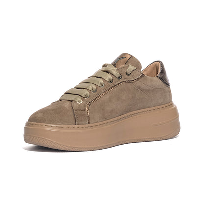 KEYS K9883 BROWN Sneakers Donna 