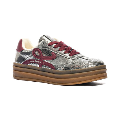LAURA BIAGIOTTI 9804 SILVER Sneakers Donna 