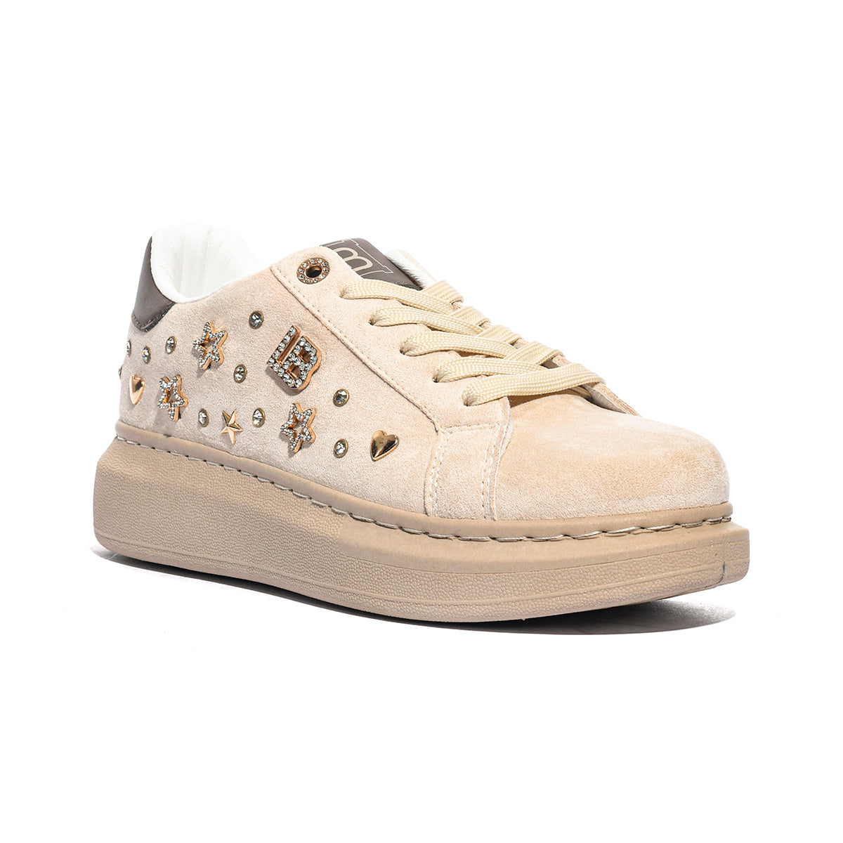 LAURA BIAGIOTTI 9816 BEIGE Sneakers Donna 