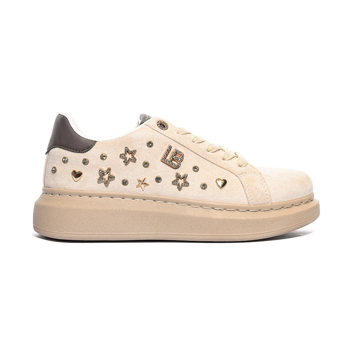LAURA BIAGIOTTI 9816 BEIGE Sneakers Donna 