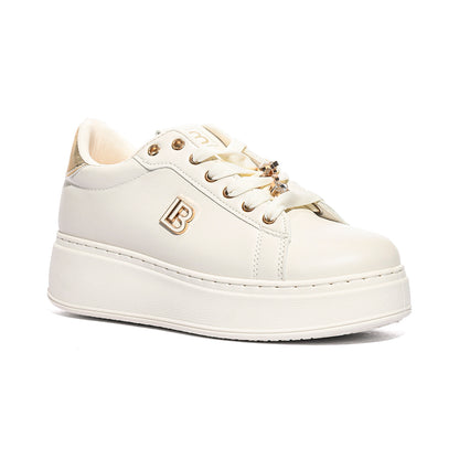 LAURA BIAGIOTTI 9820 IVORY Sneakers Donna 