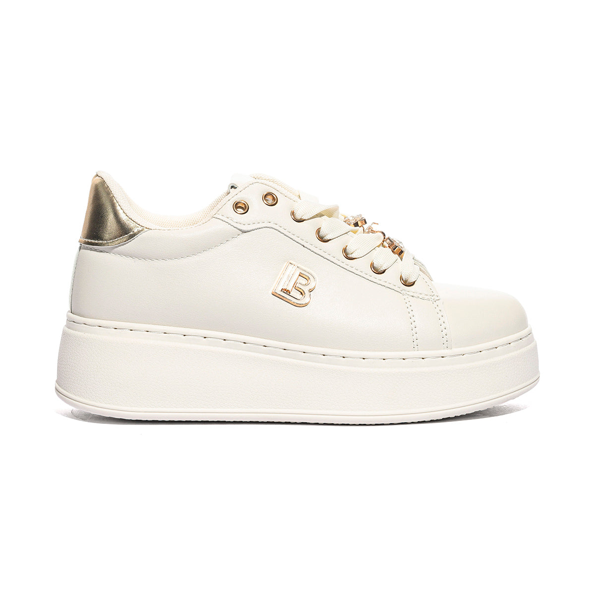 LAURA BIAGIOTTI 9820 IVORY Sneakers Donna 