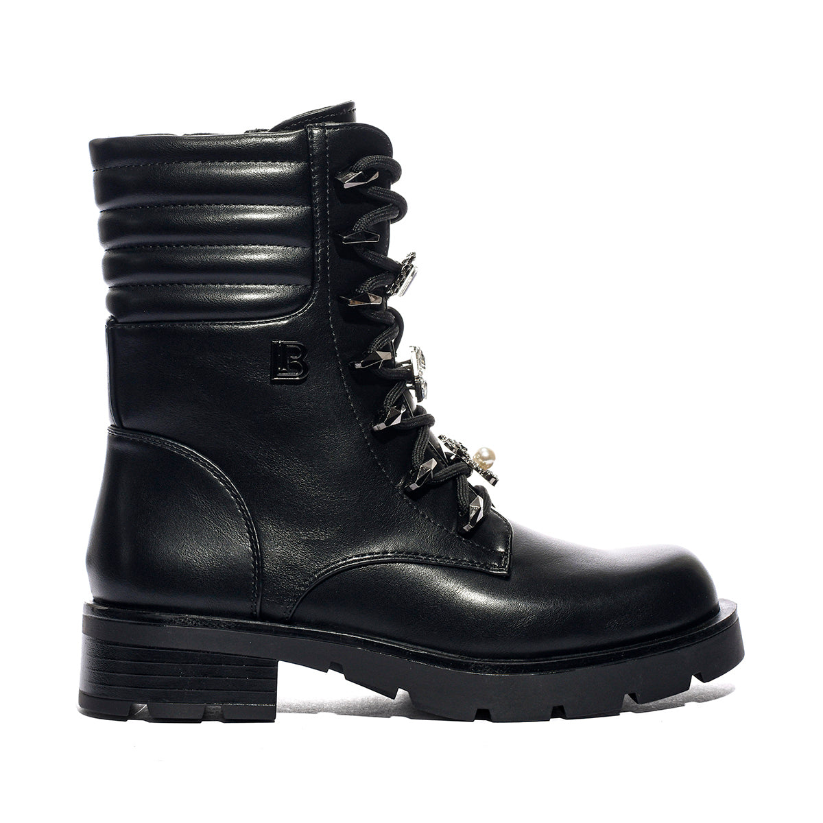 LAURA BIAGIOTTI 9882 BLACK Anfibi Donna 