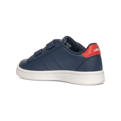 LEVI'S VAVE0200S NAVY RED Sneakers Bambino 