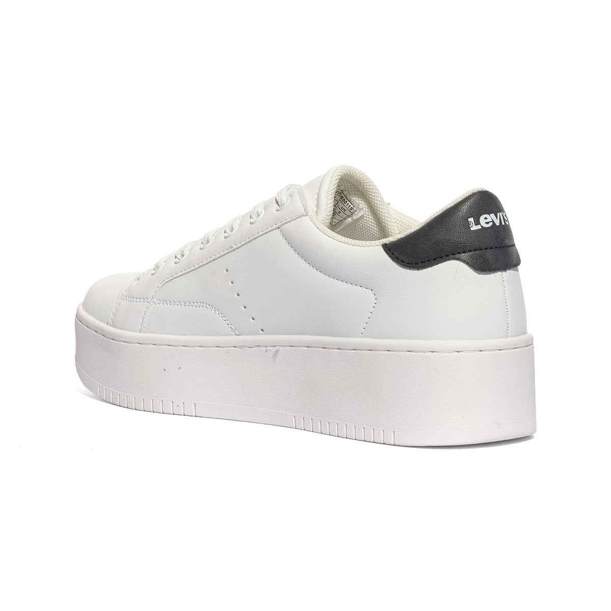 LEVI'S VUNB0011S WHITE BLACK Sneakers Donna 