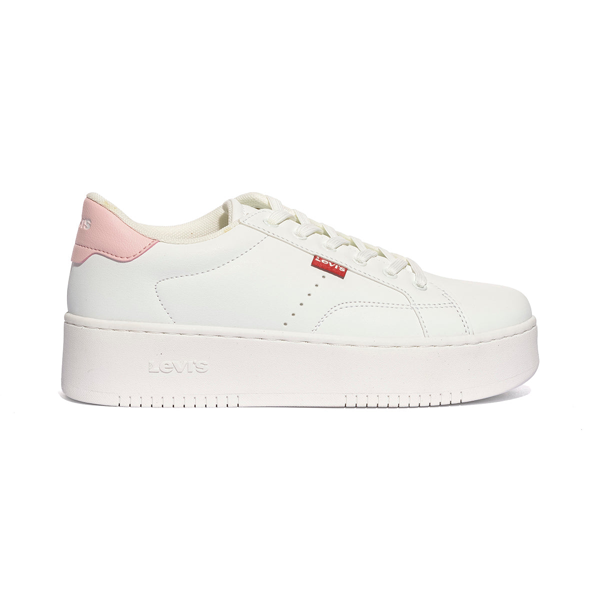 LEVI'S VUNB0011S WHITE PINK Sneakers Donna 