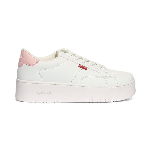 LEVI'S VUNB0011S WHITE PINK Sneakers Donna 