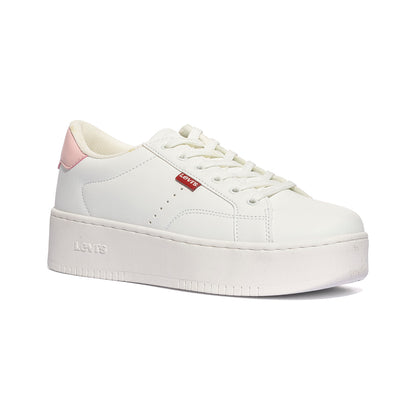 LEVI'S VUNB0011S WHITE PINK Sneakers Donna 