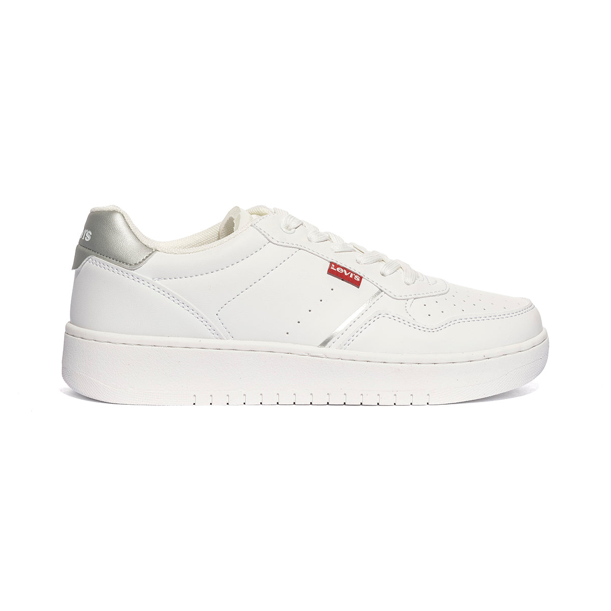 LEVI'S VUNI0091S WHITE SILVER Sneakers Bambino 