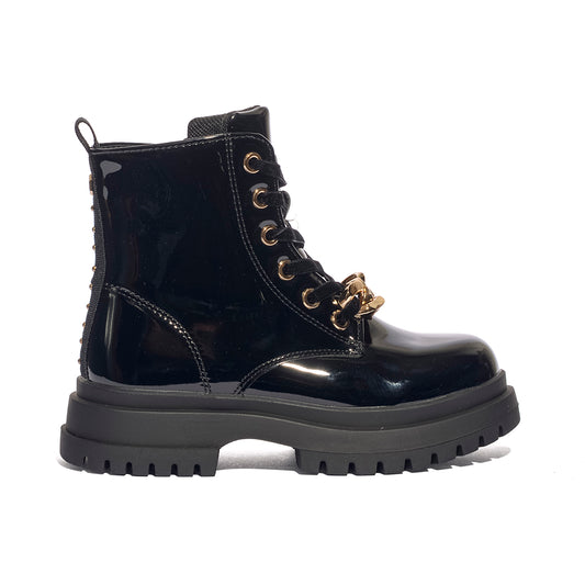 LUMBERJACK 102691207 BLACK Polacchine Bambina 