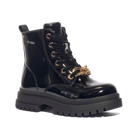 LUMBERJACK 102691207 BLACK Polacchine Bambina 