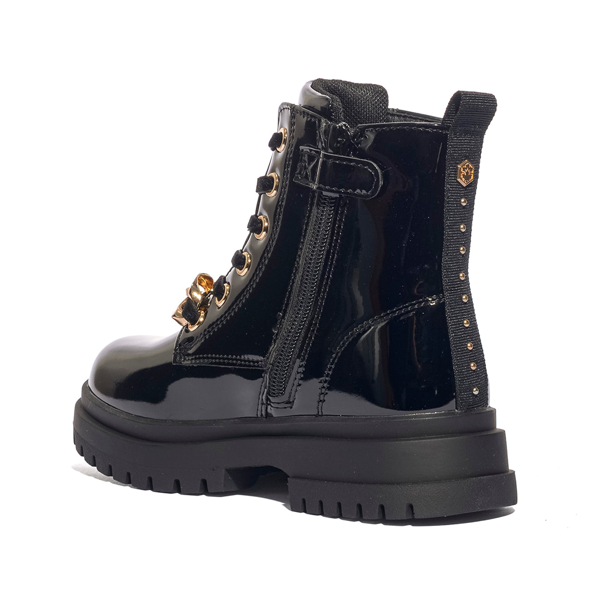 LUMBERJACK 102691207 BLACK Polacchine Bambina 