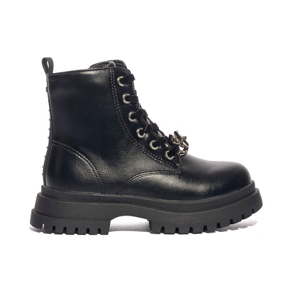 LUMBERJACK 102691246 BLACK Polacchine Bambina 