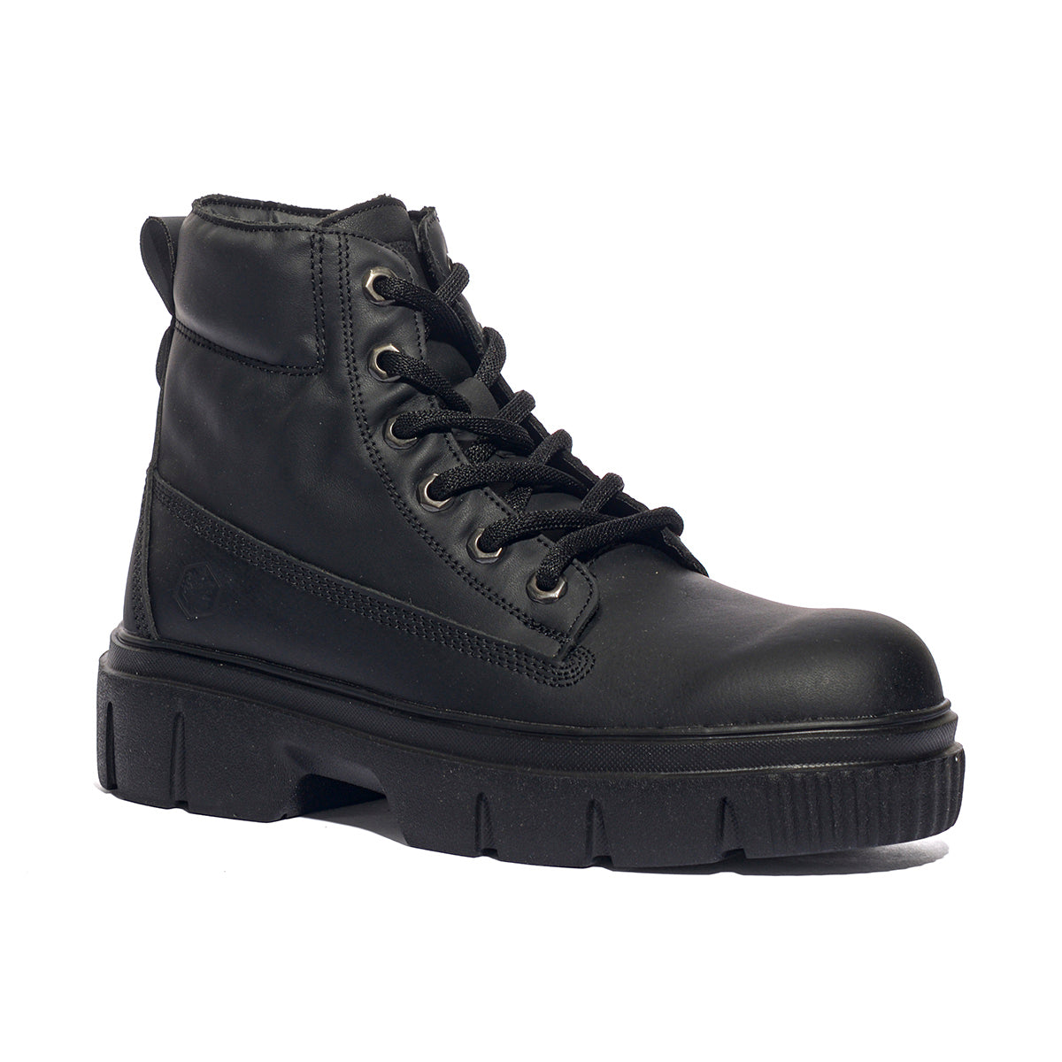 LUMBERJACK 102694307 BLACK Anfibi Donna 