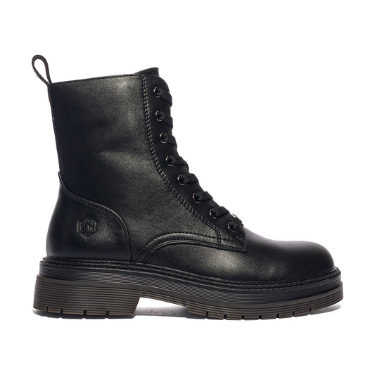 LUMBERJACK 102697870 BLACK Anfibi Donna 