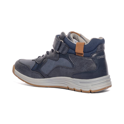 LUMBERJACK SB92601-008 NAVY BLUE Sneakers Bambino 