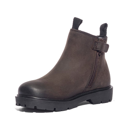LUMBERJACK SBB9313-001 DK BROWN Stivaletti Bambino 