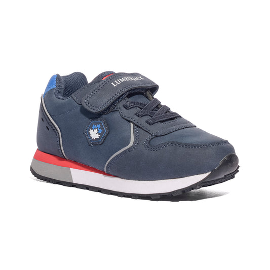 LUMBERJACK SBJ5411-001 NAVY BLUE RED Sneakers Bambino 