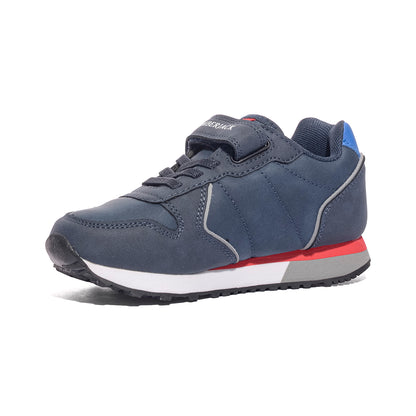 LUMBERJACK SBJ5411-001 NAVY BLUE RED Sneakers Bambino 
