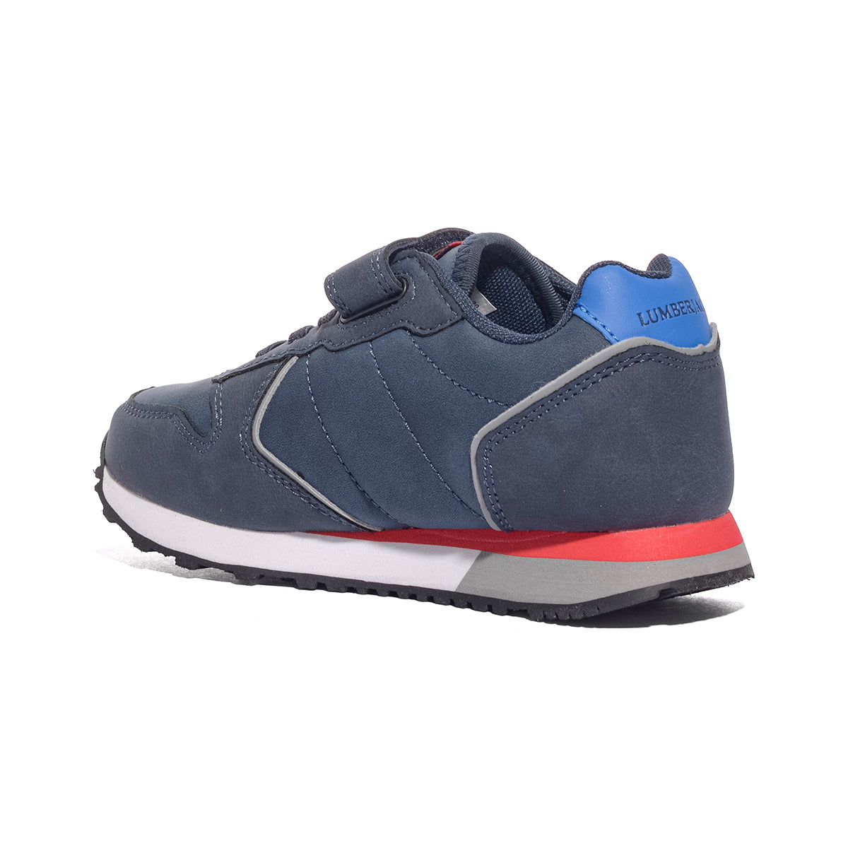 LUMBERJACK SBJ5411-001 NAVY BLUE RED Sneakers Bambino 