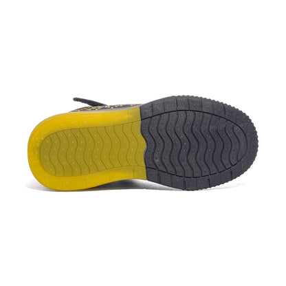 LUMBERJACK SBJ5705-001 BLACK YELLOW Sneakers Bambino 