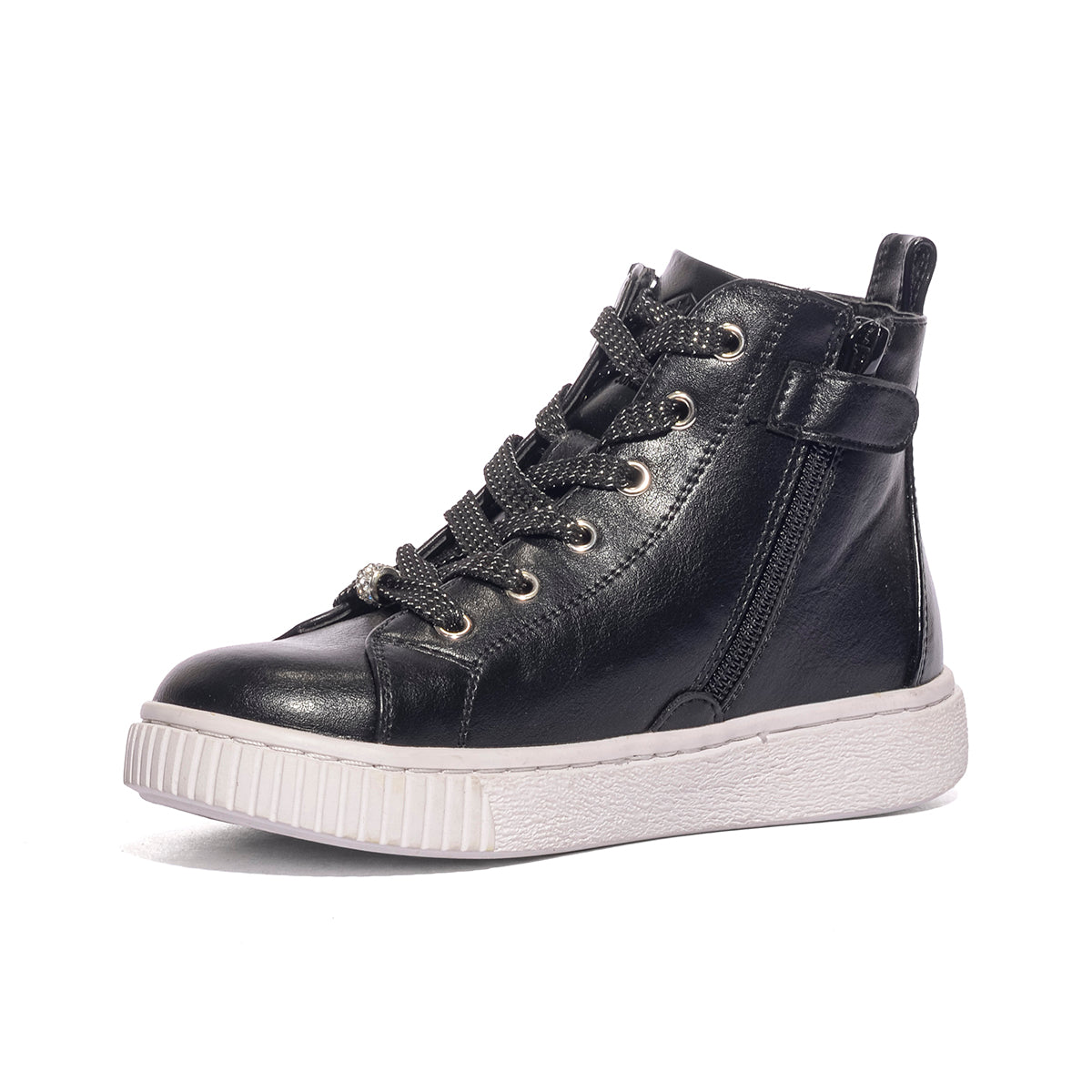 LUMBERJACK SGB9111-004 BLACK WHITE Sneakers Bambina 