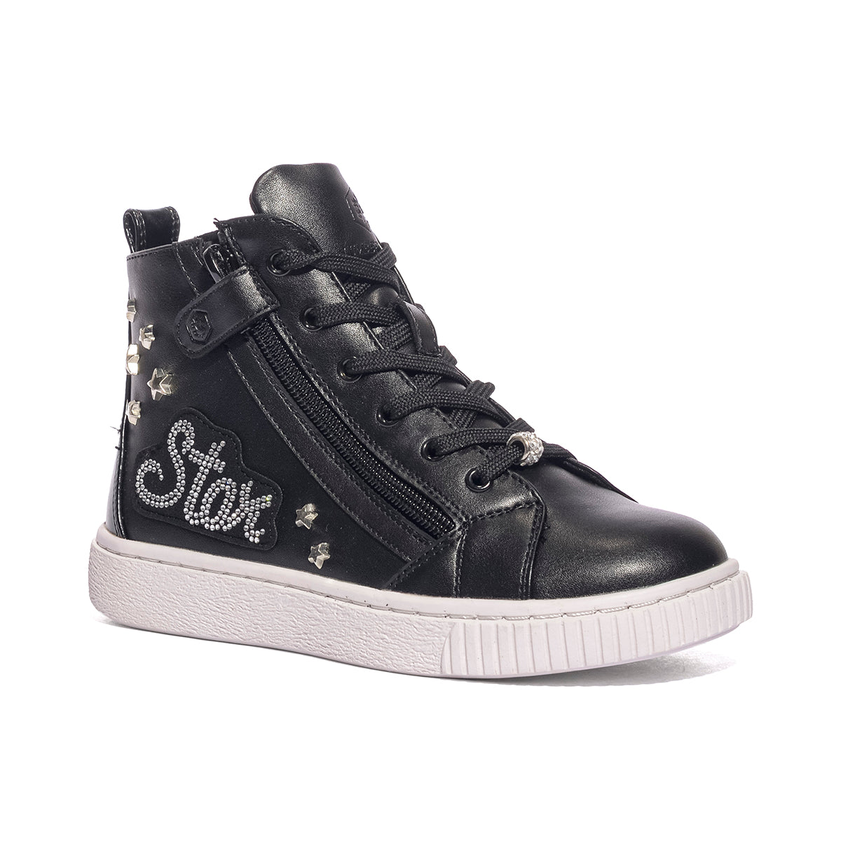LUMBERJACK SGB9111-006 BLACK WHITE Sneakers Bambina 