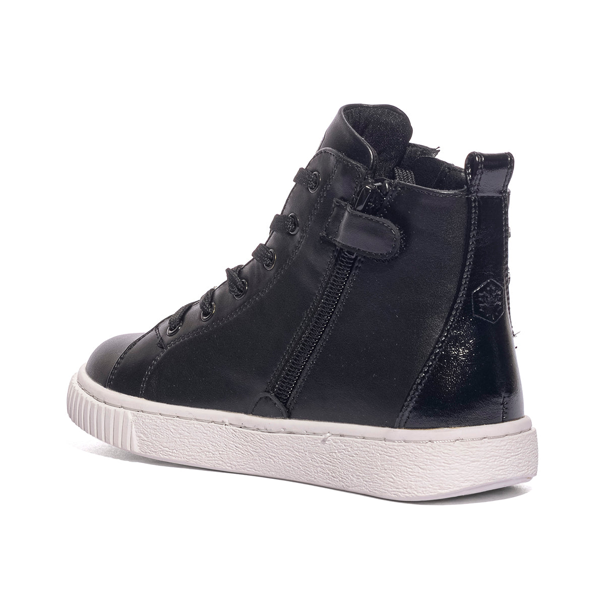 LUMBERJACK SGB9111-006 BLACK WHITE Sneakers Bambina 
