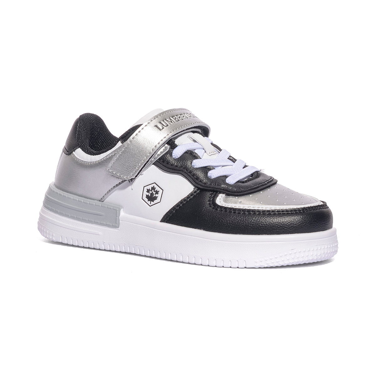 LUMBERJACK SGG1605-001 BLACK SILVER Sneakers Bambina 