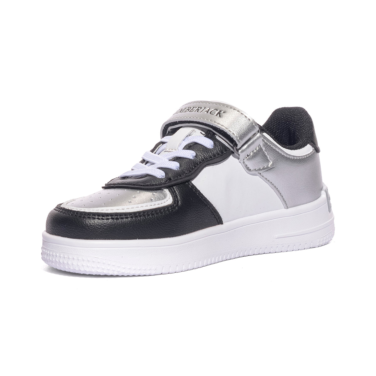LUMBERJACK SGG1605-001 BLACK SILVER Sneakers Bambina 