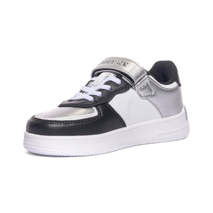 LUMBERJACK SGG1605-001 BLACK SILVER Sneakers Bambina 