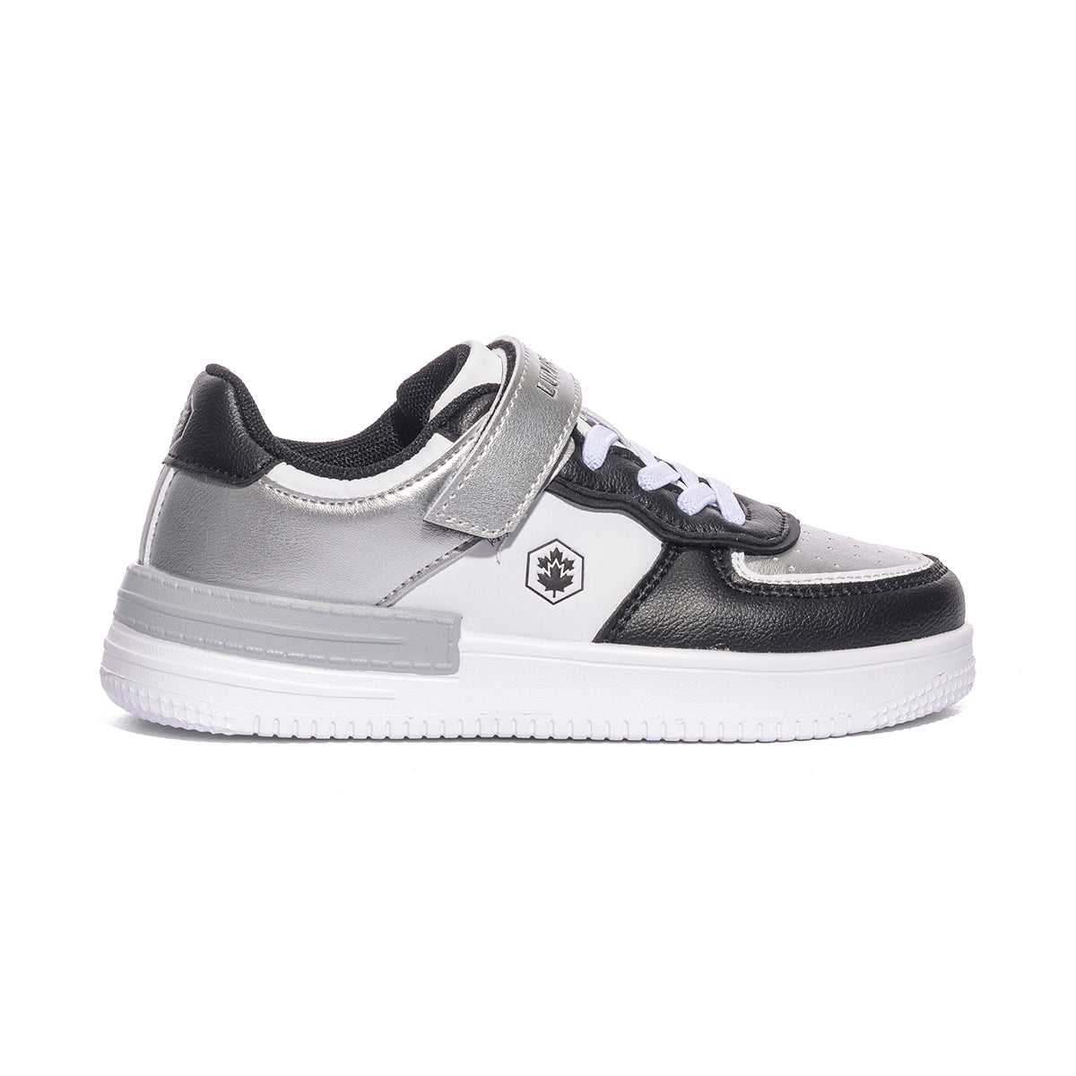 LUMBERJACK SGG1605-001 BLACK SILVER Sneakers Bambina 