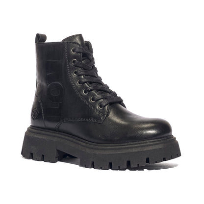 LUMBERJACK SGH1701-001 BLACK Stivaletti Bambina 