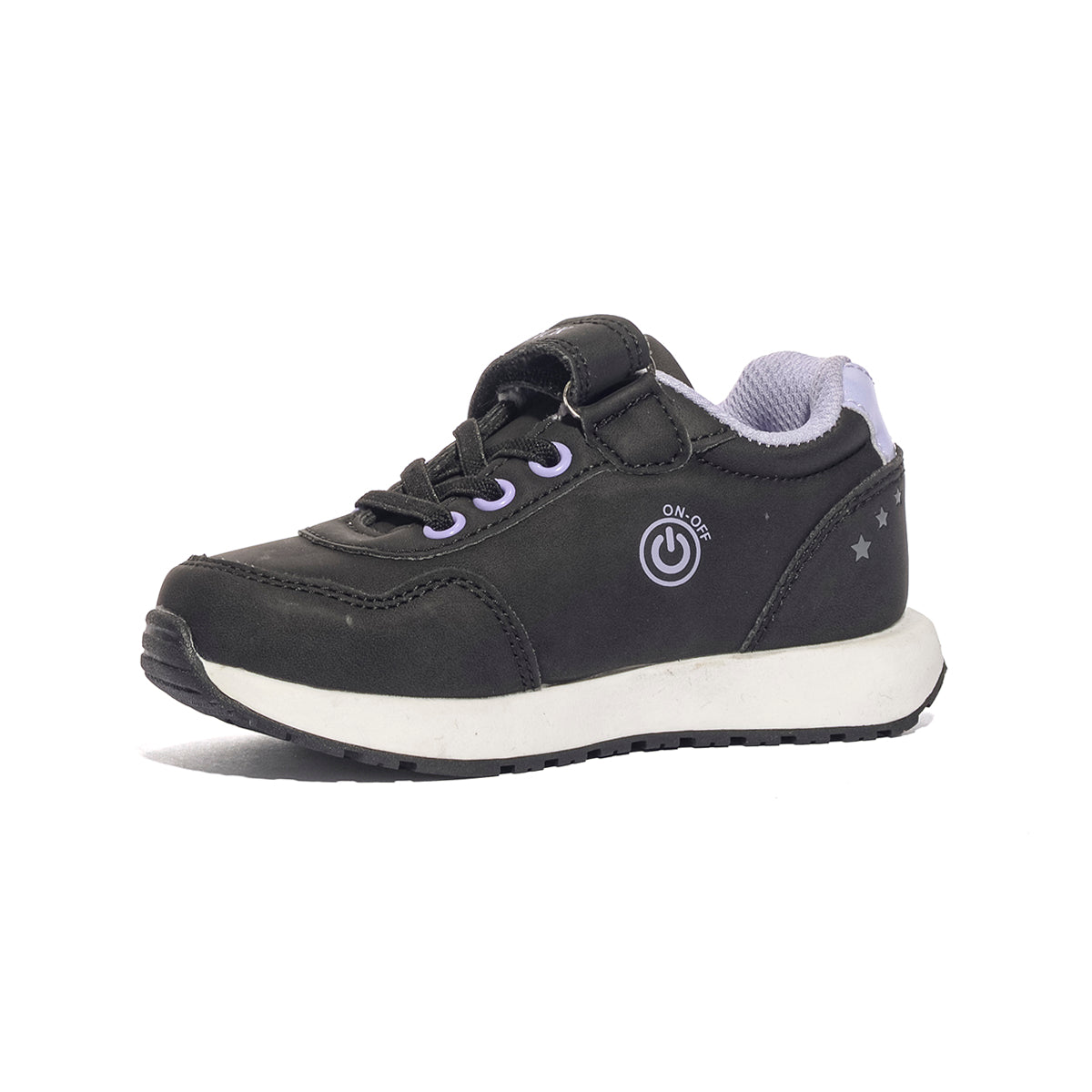 LUMBERJACK SGJ5605-001 BLACK LILAC Sneakers Bambina 