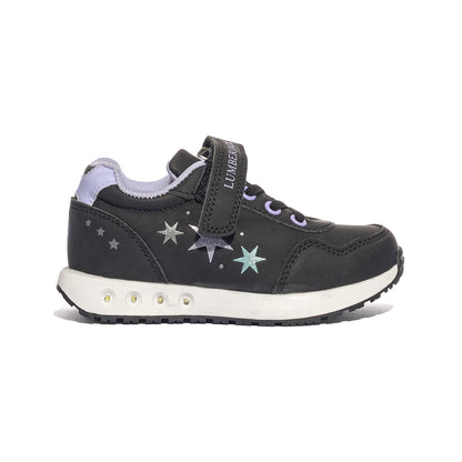 LUMBERJACK SGJ5605-001 BLACK LILAC Sneakers Bambina 