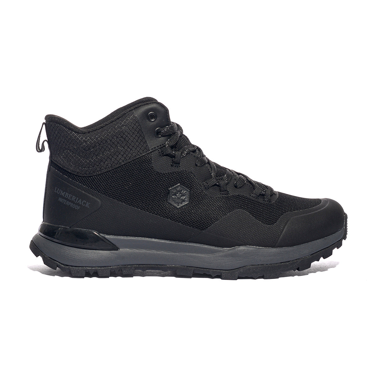 LUMBERJACK SMF7101-002 TOTAL BLACK Sneakers Uomo 